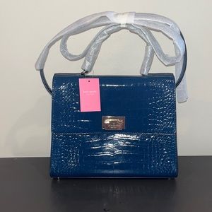 NWT Kate Spade Knightsbridge patrol blue 562 Doris
